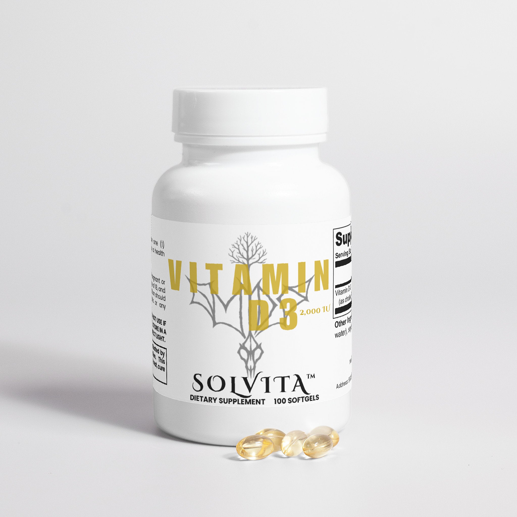 SOLVITA™ Vitamin D3 2,000 IU