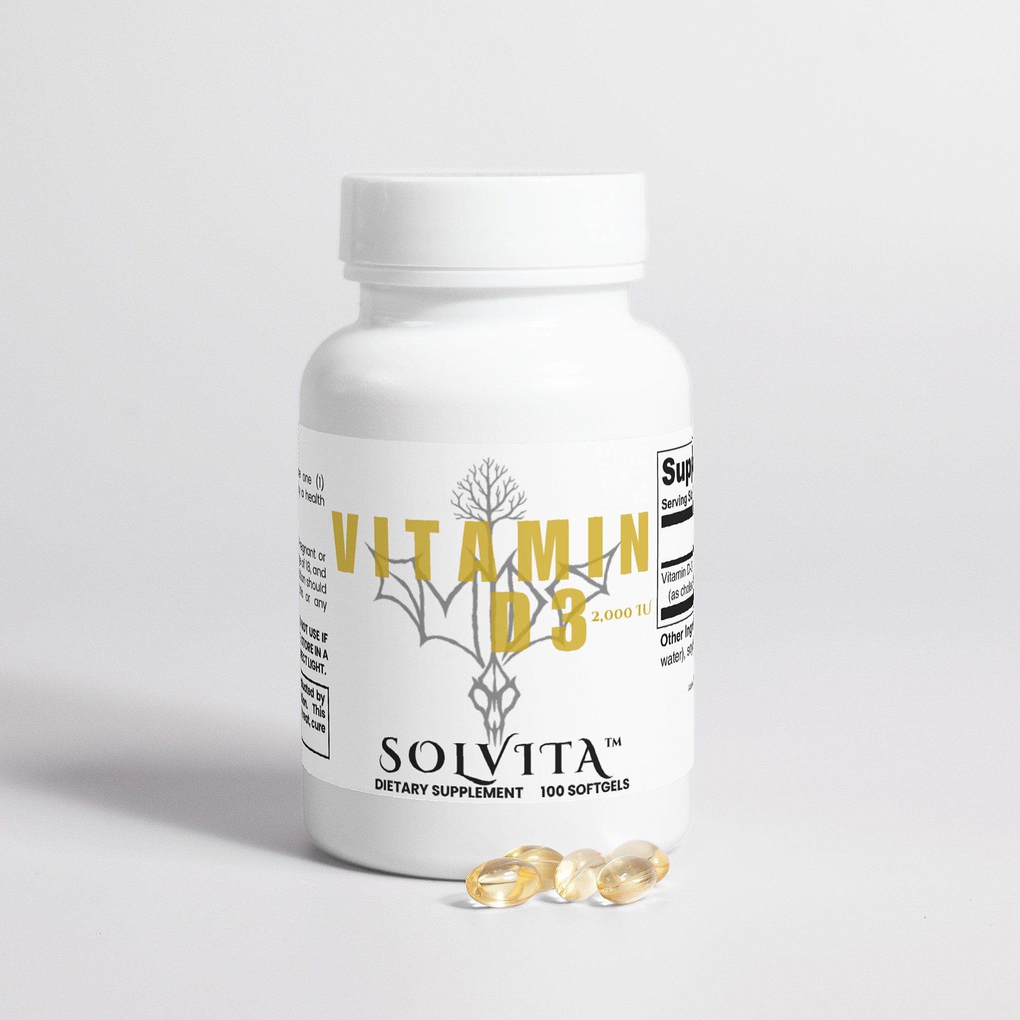 SOLVITA™ Vitamin D3 2,000 IU