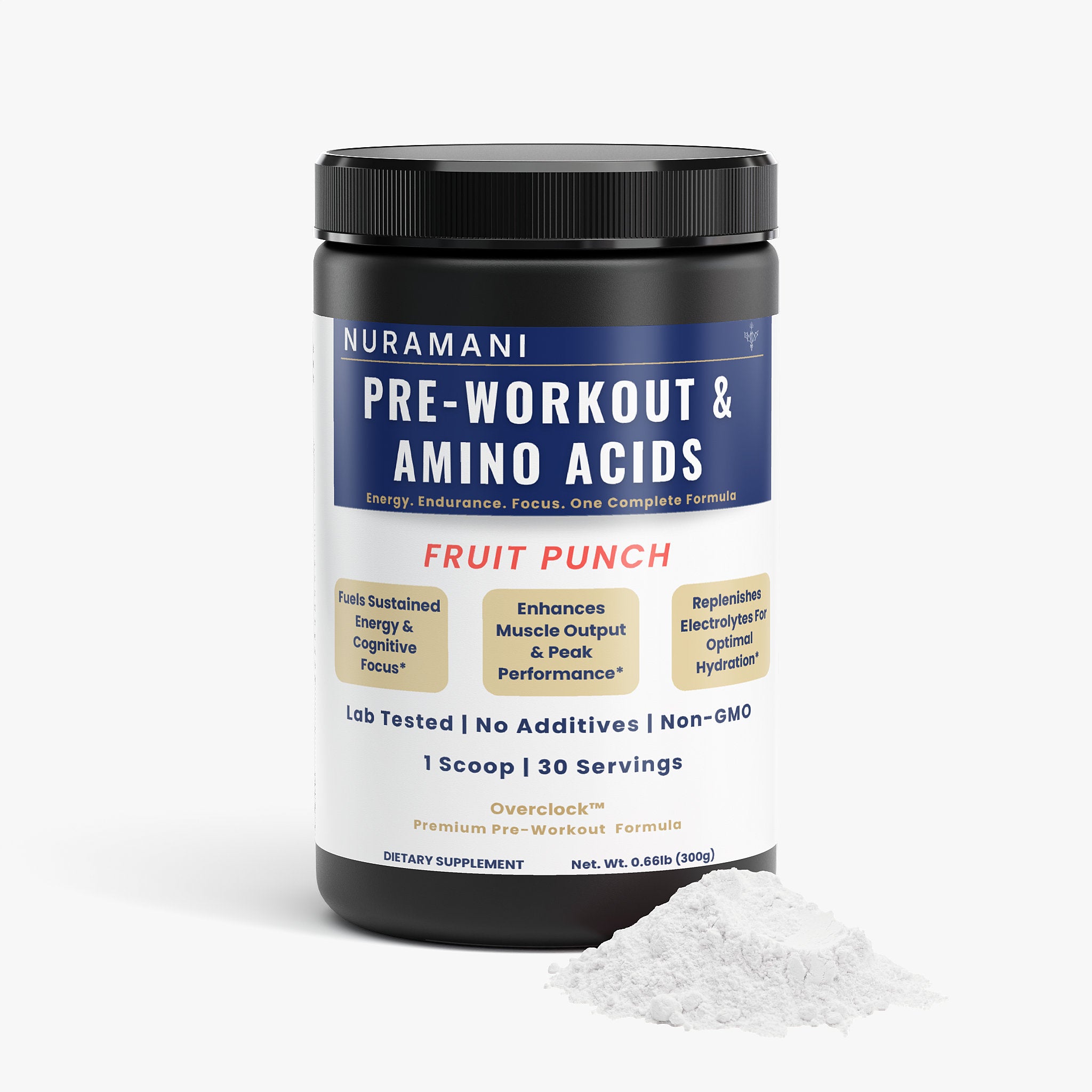 OVERCLOCK™ Pre-Workout Powder