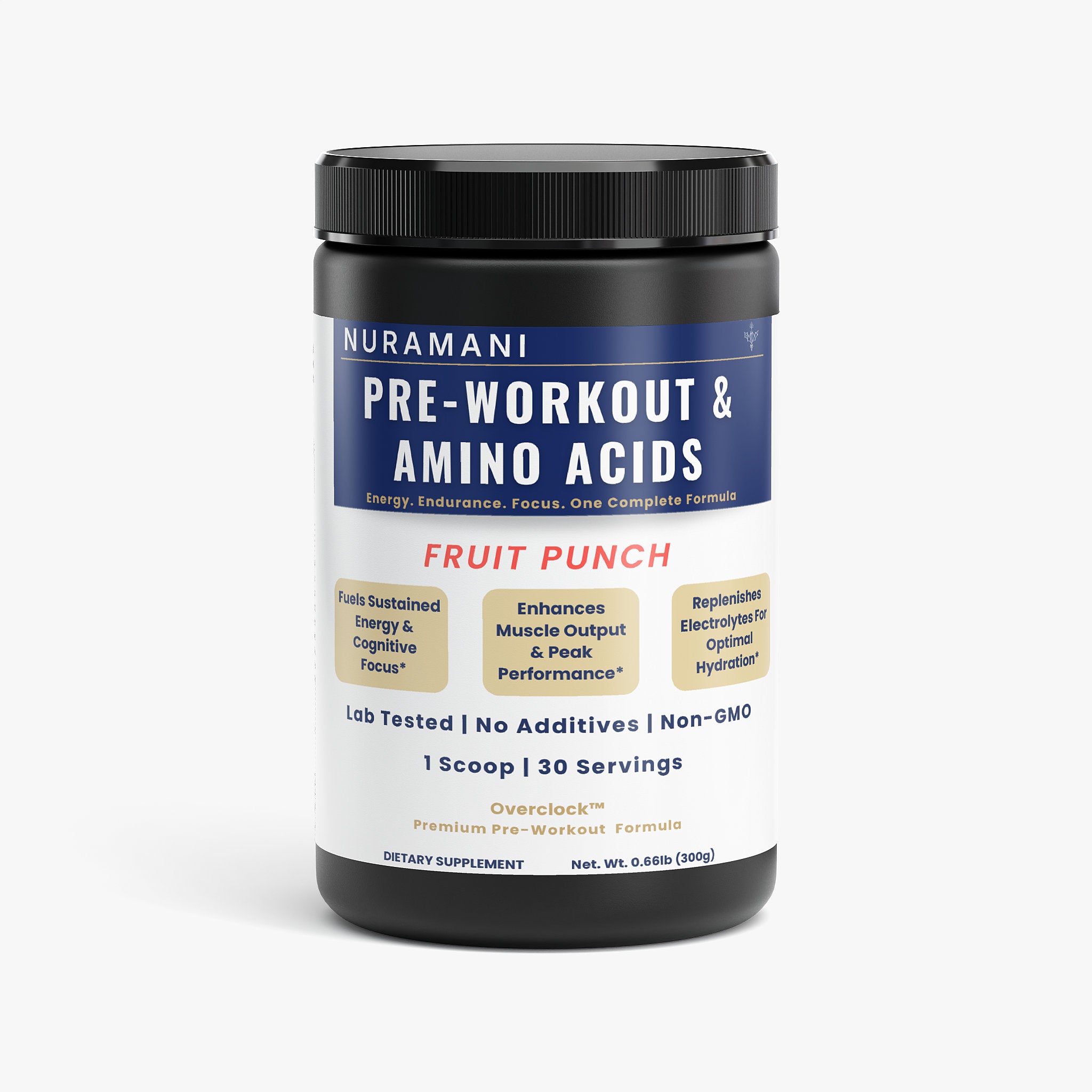 OVERCLOCK™ Pre-Workout Powder