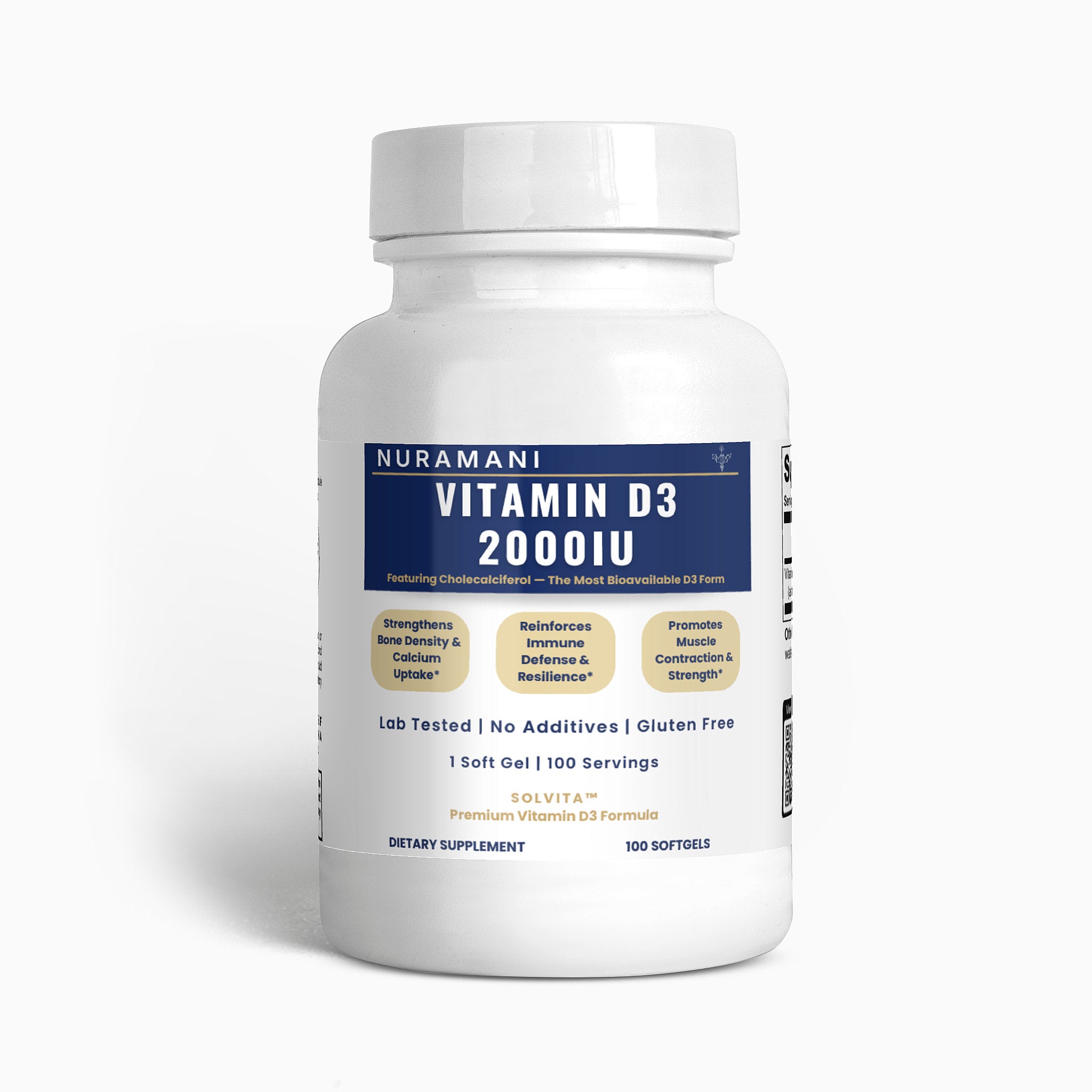 SOLVITA™ Vitamin D3 2,000 IU