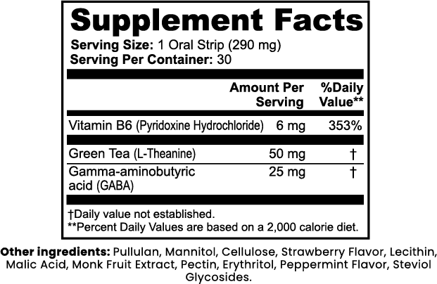 NEUROVIA™ Cognitive Relax Strips