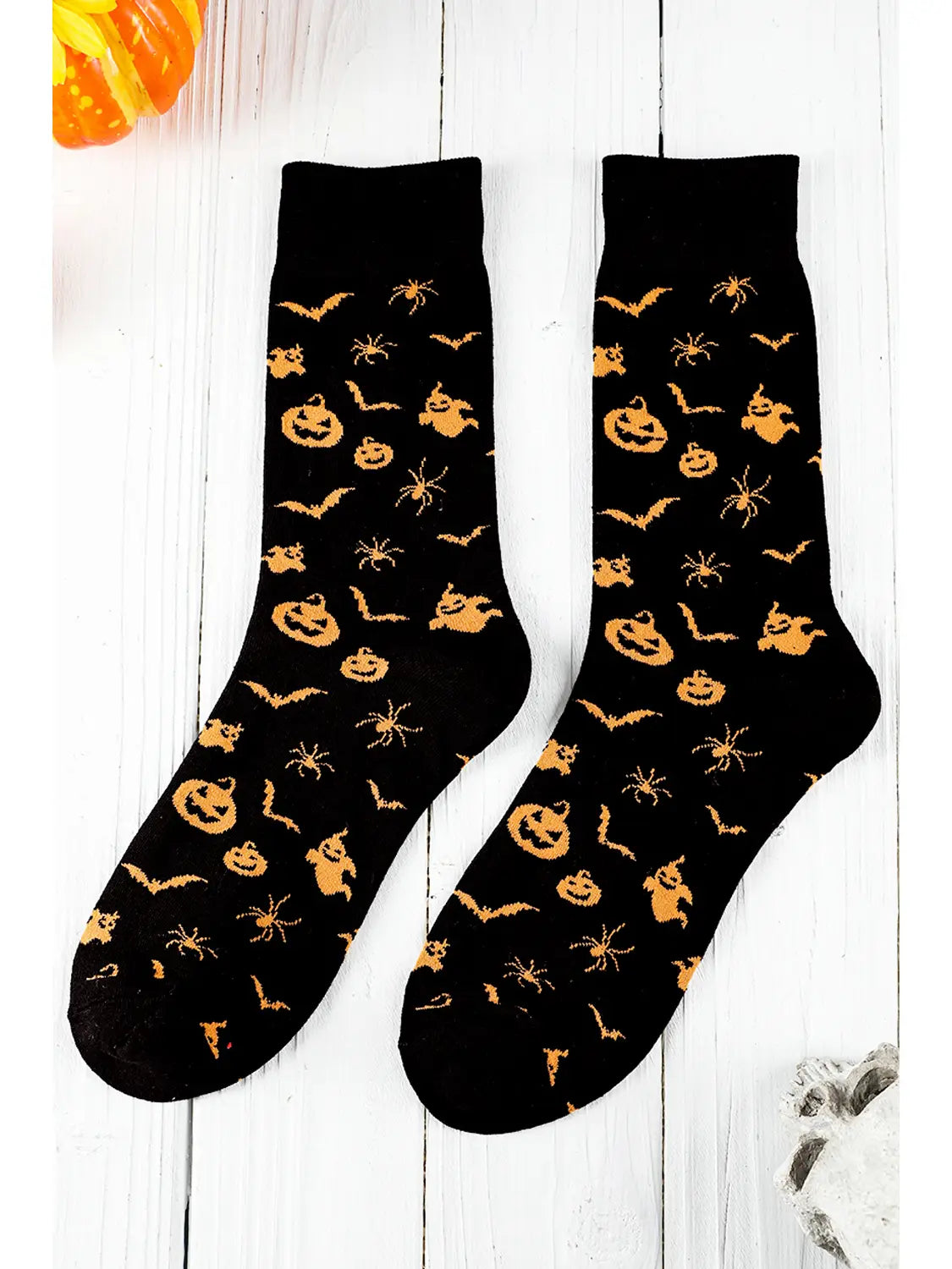 Spooky Season Halloween Element Print Socks
